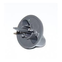 BOUTON MINI FOUR GRIS